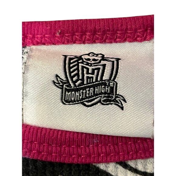 Monster High Thermal Base Layer Girls 12 Used 2 Piece Cotton Blend Fall Winter - Picture 5 of 16